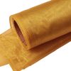 Organza 12cm x 8.2m – Zlatá