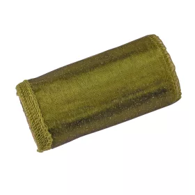 Organza 12cm x 8.2m - Tmavá olivovozelená