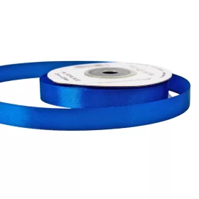 Saténová stuha 12mm x 22.86m - Kráľovská modrá