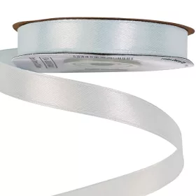 Saténová stuha 12mm x 22.86m - Modrosivá