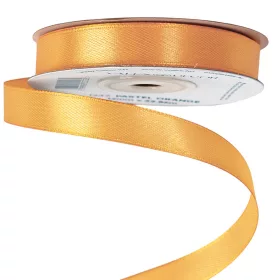 Saténová stuha 12mm x 22.86m - Pastelová oranžová