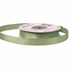 Saténová stuha 12mm x 22.86m - Vintage zelená