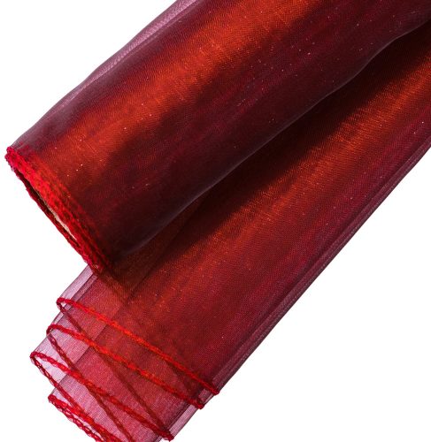 Organza 20cm x 8.2m – Bordová