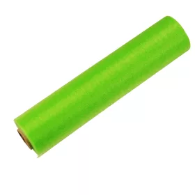 Snow organza 23.5cm x 10m - Čajovozelená