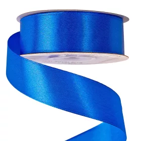 Saténová stuha 25mm x 22.86m - Kráľovská modrá