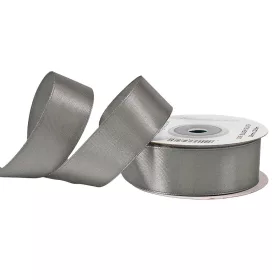 Saténová stuha 25mm x 22.86m - Modrá strieborná