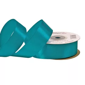 Saténová stuha 25mm x 22.86m - Tyrkysová
