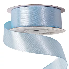 Saténová stuha 25mm x 22.86m - Svetlomodrá