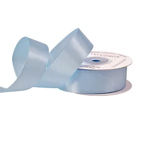 Saténová stuha 25mm x 22.86m - Svetlomodrá