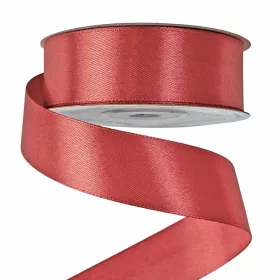 Saténová stuha 25mm x 22.86m - Bronzová ružová
