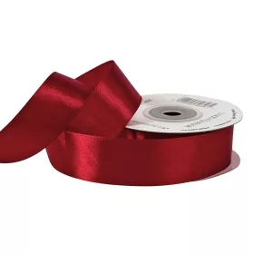 Saténová stuha 25mm x 22.86m - Bordová