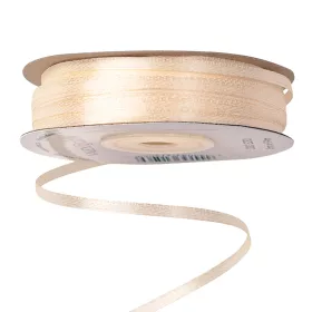 Saténová stuha 3mm x 91.44m - Ecru