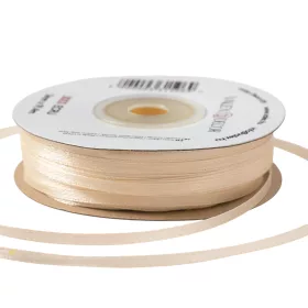 Saténová stuha 3mm x 91.44m - Ecru