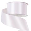 Saténová stuha 38mm x 22.86m - Biela