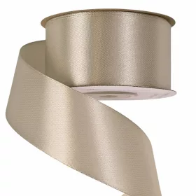 Saténová stuha 38mm x 22.86m - Sivá