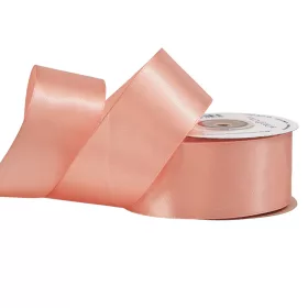 Saténová stuha 38mm x 22.86m - Púdrová béžová