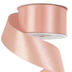 Saténová stuha 38mm x 22.86m - Púdrová ružová