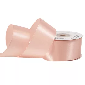 Saténová stuha 38mm x 22.86m - Púdrová ružová