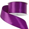 Saténová stuha 38mm x 22.86m - Tmavofialová