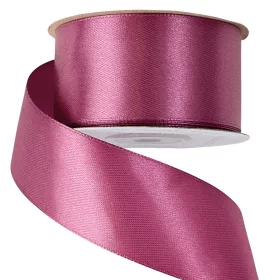 Saténová stuha 38mm x 22.86m - Baklažánová fialová