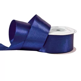 Saténová stuha 38mm x 22.86m - Námornícka modrá