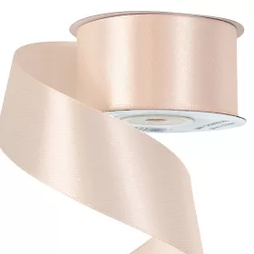 Saténová stuha 38mm x 22.86m - Šampanská
