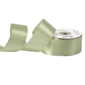 Saténová stuha 38mm x 22.86m - Vintage zelená