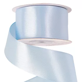 Saténová stuha 38mm x 22.86m - Svetlomodrá