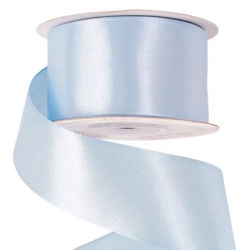 Saténová stuha 38mm x 22.86m - Svetlomodrá