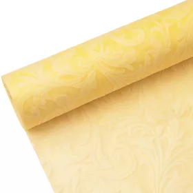   3D dekoračný vlizelín s motívom popínavej rastliny 50cm x 4.5m - Krémová