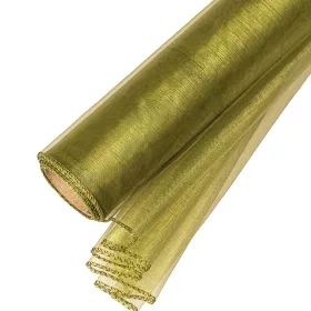 Organza 40cm x 8.2m - Machovozelená