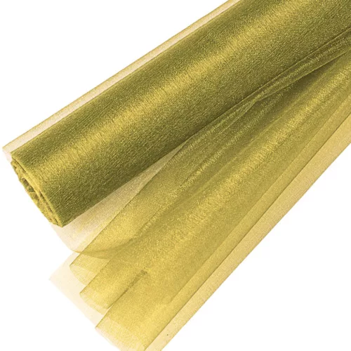 Snow organza 47cm x 10m - Machovozelená