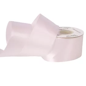 Saténová stuha 50mm x 22.86m - Biela