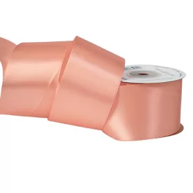Saténová stuha 50mm x 22.86m - Púdrová béžová