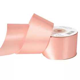 Saténová stuha 50mm x 22.86m - Púdrovo ružová