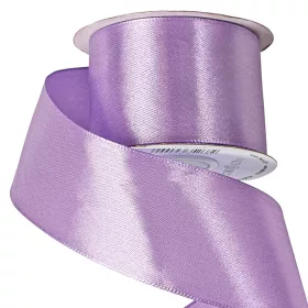 Saténová stuha 50mm x 22.86m - Levanduľová