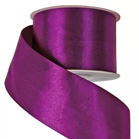 Saténová stuha 50mm x 22.86m - Tmavofialová