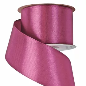 Saténová stuha 50mm x 22.86m - Baklažánová fialová