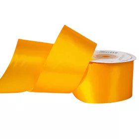 Saténová stuha 50mm x 22.86m - Tmavá citrónová