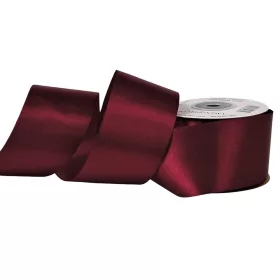 Saténová stuha 50mm x 22.86m - Vínová