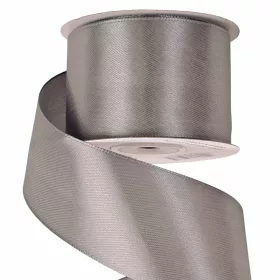 Saténová stuha 50mm x 22.86m - Modrostrieborná