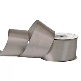 Saténová stuha 50mm x 22.86m - Modrostrieborná