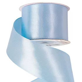 Saténová stuha 50mm x 22.86m - Svetlomodrá