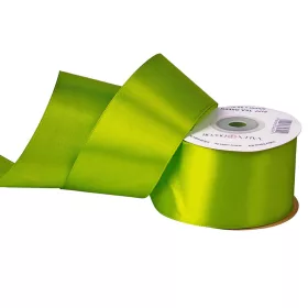 Saténová stuha 50mm x 22.86m - Čajová zelená