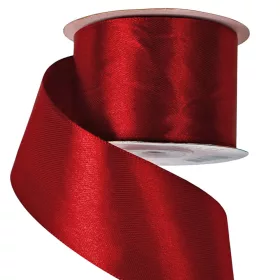 Saténová stuha 50mm x 22.86m - Bordová