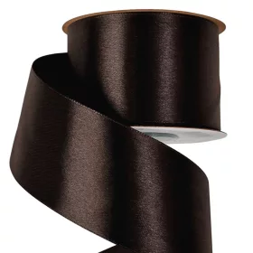 Saténová stuha 50mm x 22.86m - Čierna