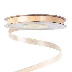 Saténová stuha 6mm x 22.86m - Krémová