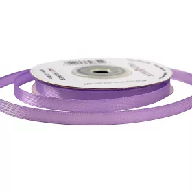 Saténová stuha 6mm x 22.86m - Levanduľová