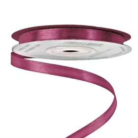 Saténová stuha 6mm x 22.86m - Baklažánová fialová