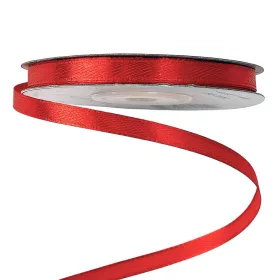 Saténová stuha 6mm x 22.86m - Červená